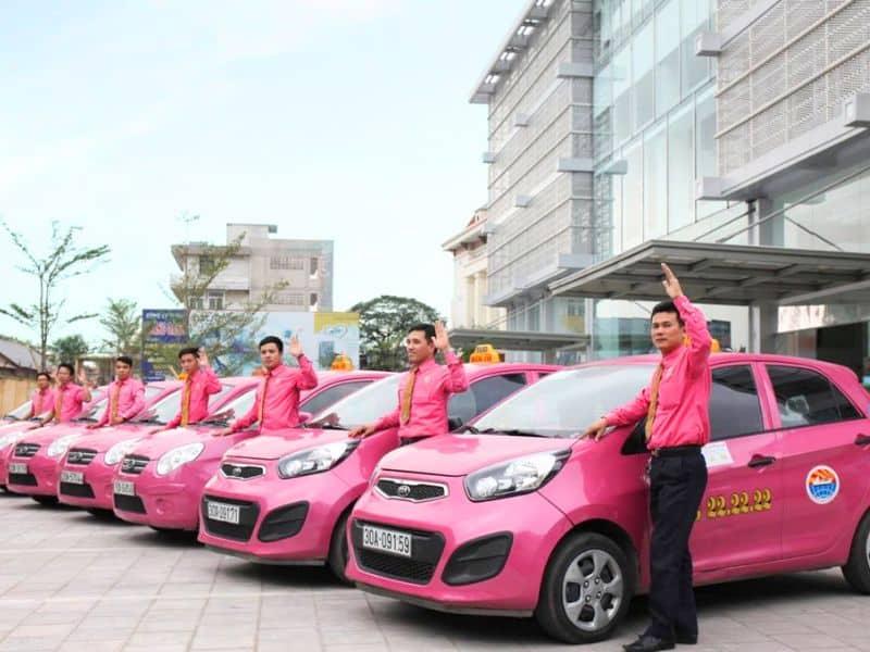 Hệ thống taxi Hoàng Anh được nhiều người dân Quy Nhơn tin dùng