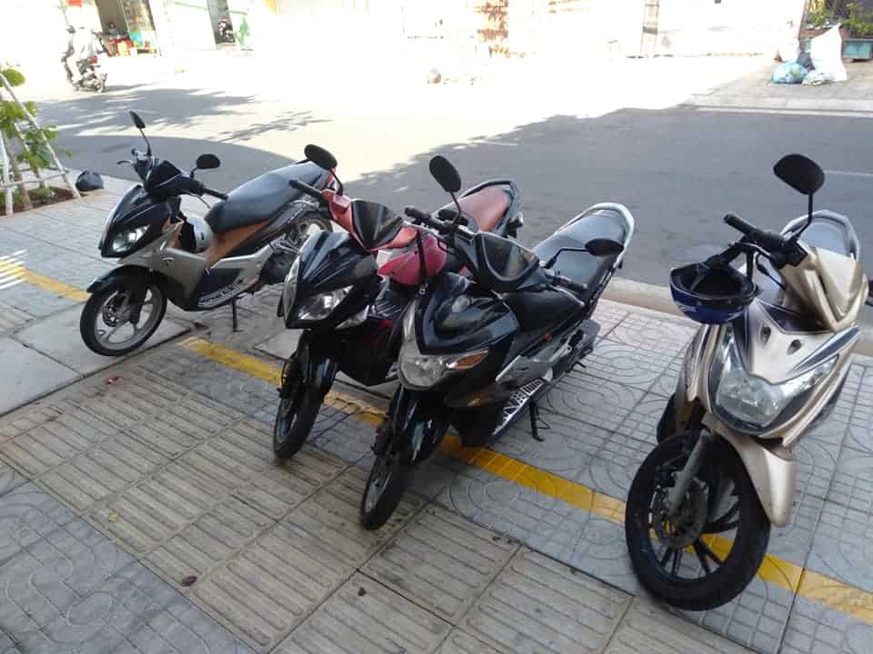 Hơn 100 mẫu xe đa dạng tại cửa hàng cho thuê xe máy Vũng Tàu John Scooter